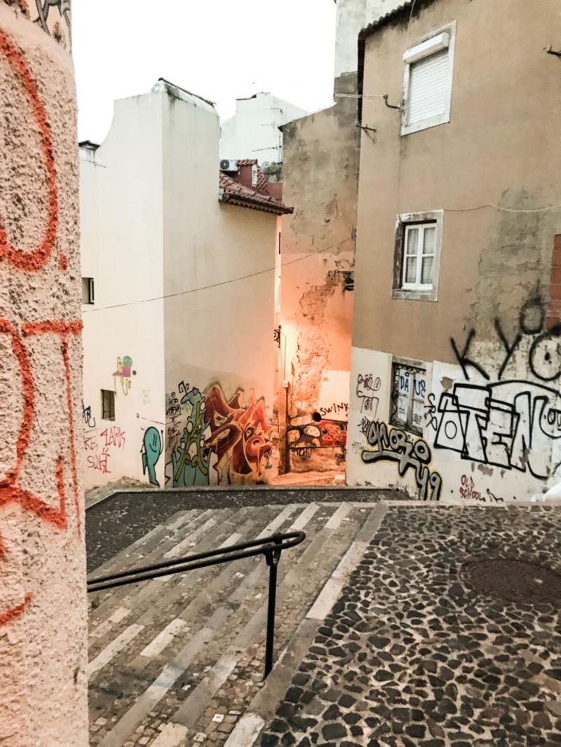 Street scene in Lisbon