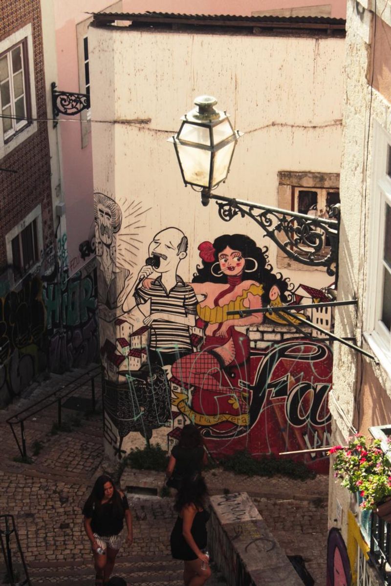 Streetart in Lisbon